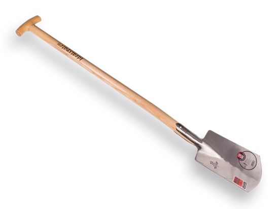 Afbeeldingen van IDEAL
IDEAL
 Spade type 1006 nr.2 met T-steel gepolijst blad 17,5X28CM 