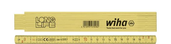 Afbeeldingen van Duimstok hout 2M