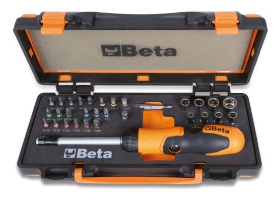Afbeeldingen van BETA Omschakelbare bithouder ¼" + bitset 860/C38P