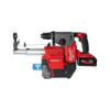 Afbeeldingen van MILWAUKEE Accu combihamer M18ONEFHXDEL-552C ONE-KEY SDS-Plus 26MM met stofafzuiging