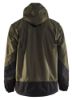 Afbeeldingen van BLÅKLÄDER Jas tuin ongevoerd 4854 army groen/zwart XS