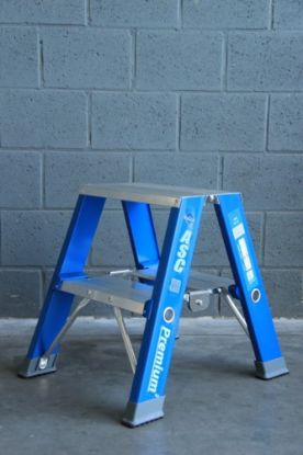 Afbeeldingen van ASC Dubbele trap Premium 2X2 zonder beugel 0,5M stahoogte