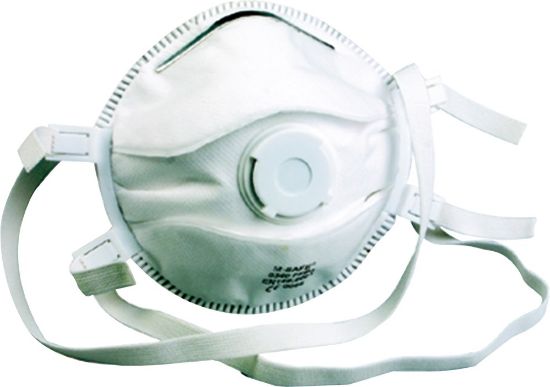 Afbeeldingen van M-SAFE Stofmasker FFP3 + ventiel 6340 wit
