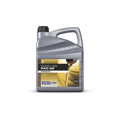 Afbeeldingen van AGEALUBE Hydrauliekolie Food AW PAO 68 5L
