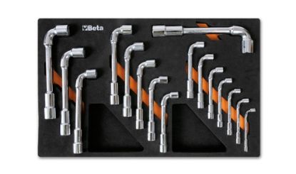 Afbeeldingen van BETA Inlegbak zacht + 16x gereedschap M75