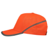 Afbeeldingen van TRICORP Cap reflectie 653002 fluor oranje onesize