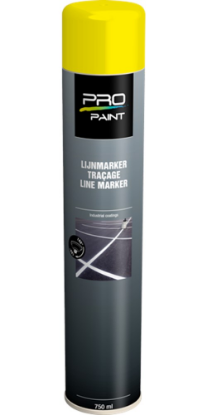 Afbeeldingen van PRO-PAINT Lijnmarker geel 750ML