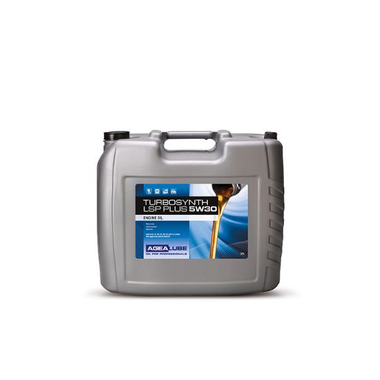 Afbeeldingen van AGEALUBE Motorolie Turbosynth LSP Plus 5W30 20L