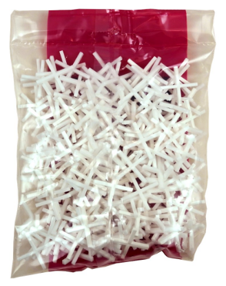 Afbeeldingen van MELKMEISJE Tegelkruisjes 25MM 250x