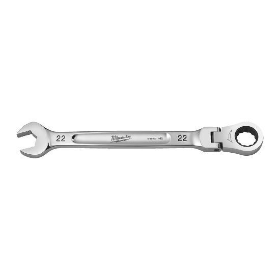 Afbeeldingen van MILWAUKEE Ringratelsteeksleutel flexibel MAXBITE 22MM