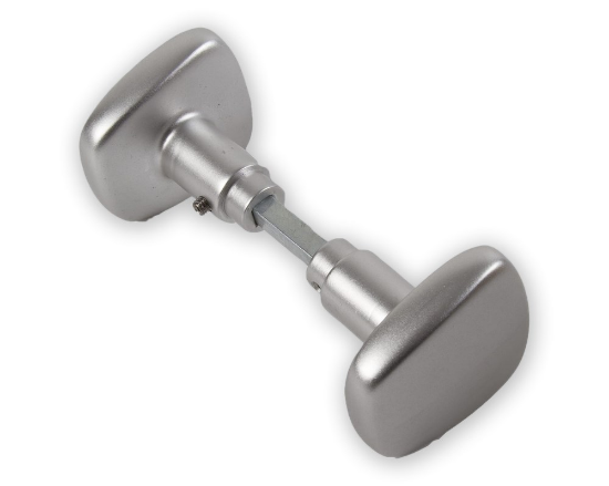 Afbeeldingen van AMI Deurknopset type 165/75 F1 finish deurdikte 40MM