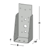 Afbeeldingen van GEBR. BODEGRAVEN Balkdrager GBS-ZL SV 63X150MM 1,5MM