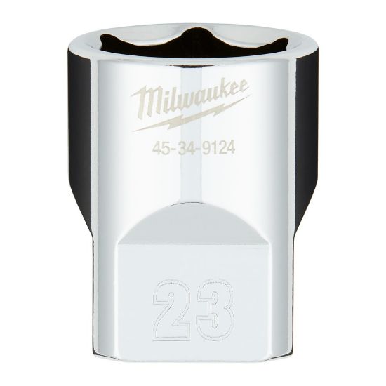 Afbeeldingen van MILWAUKEE Dop ½" metrisch FOUR FLAT 23MM