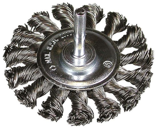 Afbeeldingen van HIKOKI Rondborstel 75X6MMX0,5MM getordeerd staaldraad 751326