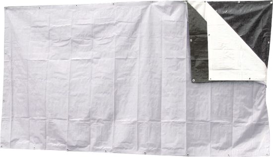 Afbeeldingen van KELFORT Hekwerkkleed wit 150g/M² 176X341CM