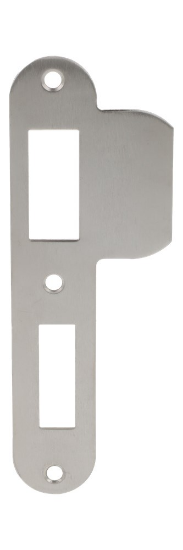 Afbeeldingen van OXLOC Sluitplaat RVS rond dag-/nachtslot 1266