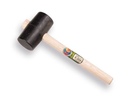 Afbeeldingen van Rubberhamer nr.3 hard beide kanten vlak
