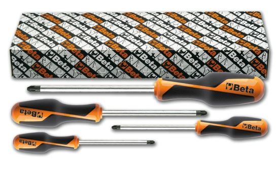Afbeeldingen van BETA Schroevendraaierset PZ 4x 1269PZ/S4
