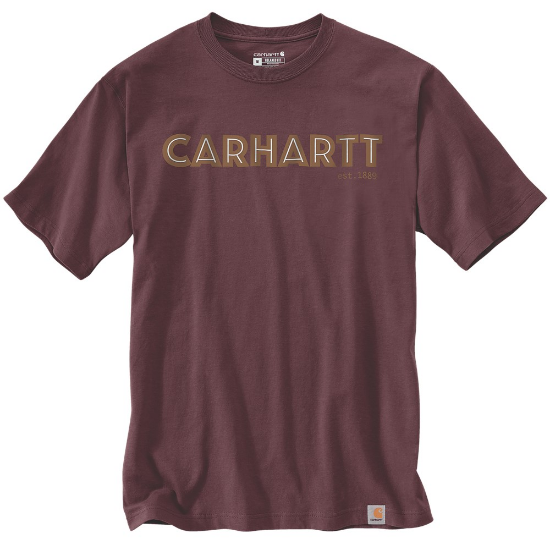 Afbeeldingen van CARHARTT T-shirt grafische print 105647 port S