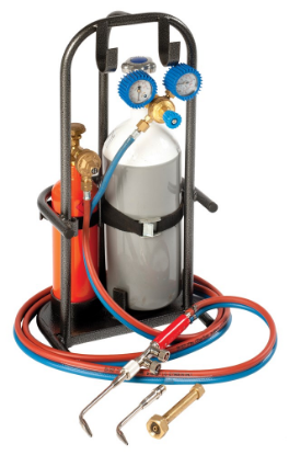 Afbeeldingen van Cilinder propaan naadloos met ronde voet 90bar