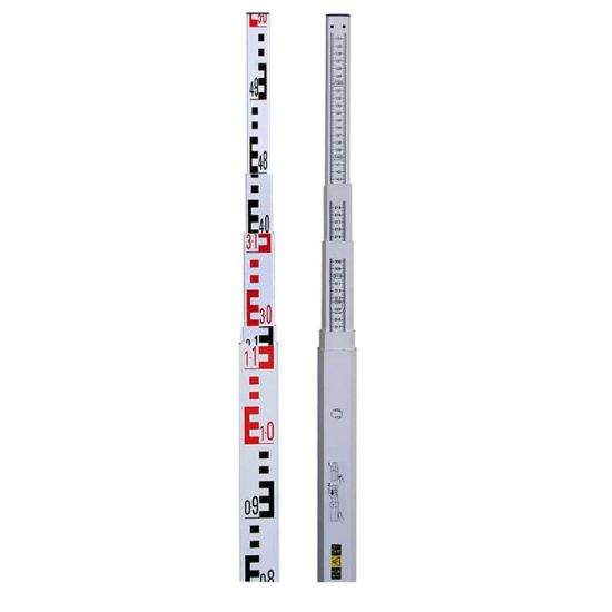 Afbeeldingen van NEDO Telescopische baak StandardLine 4M verdeling achterkant 2 inclusief hoes en doosniveau 344122-637