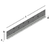 Afbeeldingen van GEBR. BODEGRAVEN Metalen randkist SV 310X2000MM