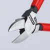Afbeeldingen van KNIPEX Zijsnijtang kunststof 7201140 140MM