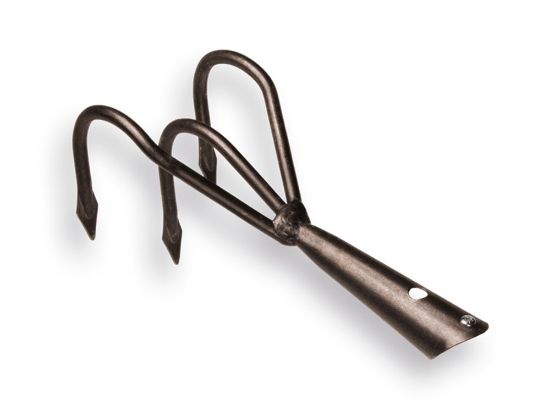 Afbeeldingen van Krabber Profi 3-tands lanspunt zonder steel