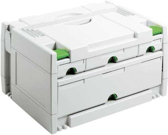 Afbeeldingen van FESTOOL Sortainer SYS 3-SORT/4 395X295X210MM 4 vaks