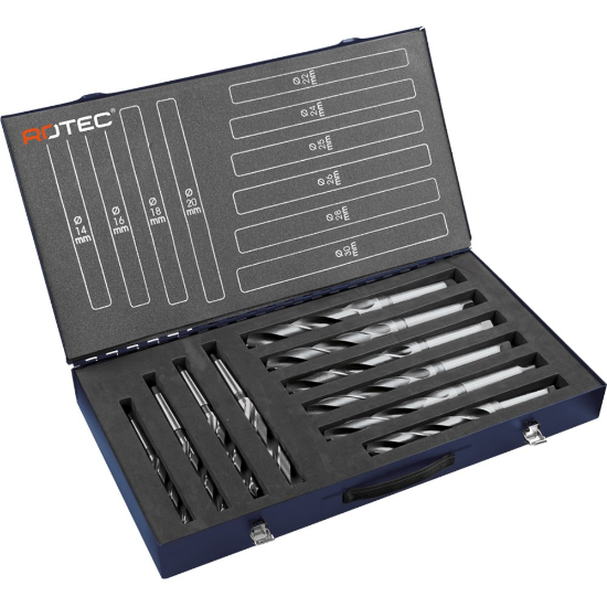 Afbeeldingen van ROTEC Metaalborenset 170 DIN345 type N 10-delig 14-30MM