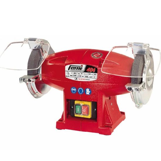Afbeeldingen van FEMI Werkbankslijpmachine 404 150MM 370W enkele fase dubbele wielen
