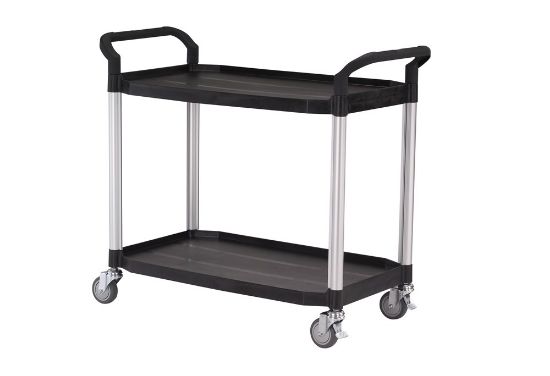Afbeeldingen van MATADOR Etagewagen HX type 808LE met 2 etages zwart 1100X520X950MM