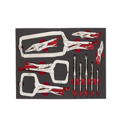 Afbeeldingen van MILWAUKEE Griptangenset in foam inlay 11x