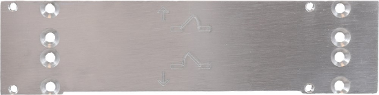 Afbeeldingen van OXLOC Montageplaat zilvergrijs/zwart t.b.v. OX3400