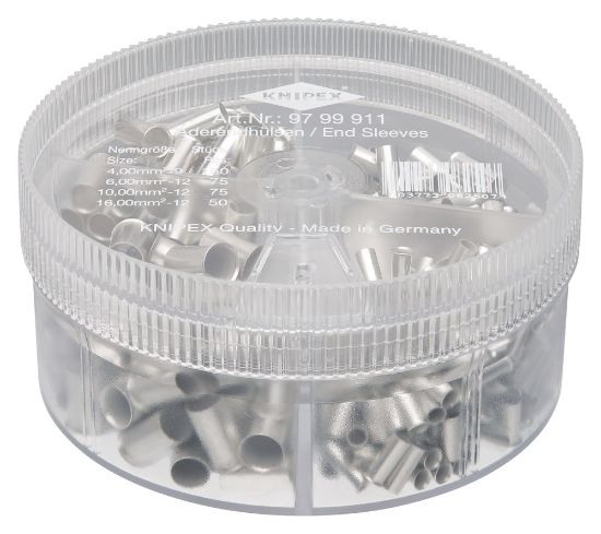 Afbeeldingen van KNIPEX Assortimentenbox adereindhuls 9799911 90MM