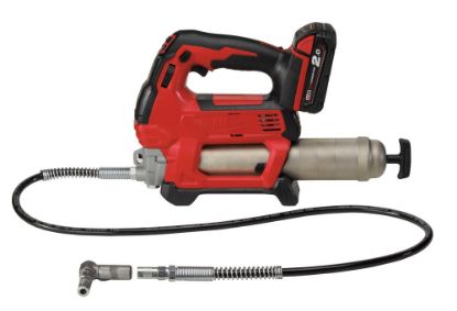 Afbeeldingen van MILWAUKEE Accu vetspuit M18GG-201C heavy duty 1x18V 2.0Ah