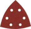 Afbeeldingen van KELFORT Klitschuurschijf DELTA rood 6-gat K80 10x