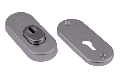 Afbeeldingen van Veiligheidsrozet ovaal rozet F1 ALU kerntrek