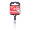 Afbeeldingen van MILWAUKEE Ratel dop ¼" FOUR FLAT lang 5MM