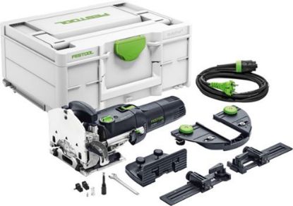 Afbeeldingen van FESTOOL Freesmachine DOMINO DF 500 Q-Set 420W inclusief dwars- en lijstaanslag