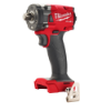 Afbeeldingen van MILWAUKEE Accu slagmoersleutel ½" compact M18FIW2P12-0X met verende borgpen BODY