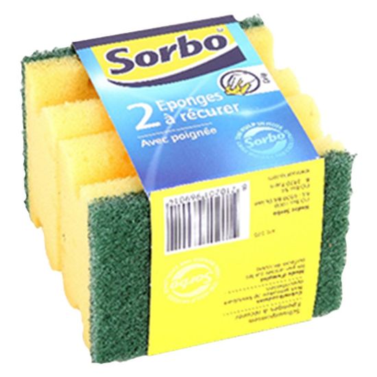 Afbeeldingen van SORBO Handgreep schuurspons duo