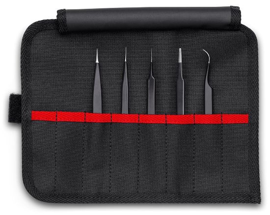 Afbeeldingen van KNIPEX Pincet universeel set ESD 920001 5x