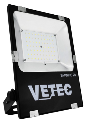 Afbeeldingen van VETEC Bouwlamp LED Saturno20 230V 0,3M 20W