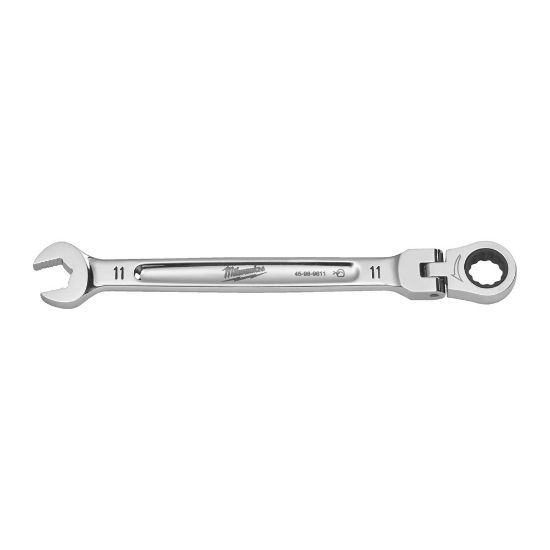 Afbeeldingen van MILWAUKEE Ringratelsteeksleutel flexibel MAXBITE 11MM
