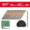Afbeeldingen van MILWAUKEE Draadnagels D-kop 34° 75MM SC1 2200x