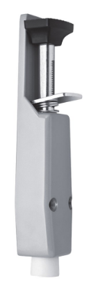 Afbeeldingen van Deurvastzetter Luxe VZ zamac zilver 40X193MM