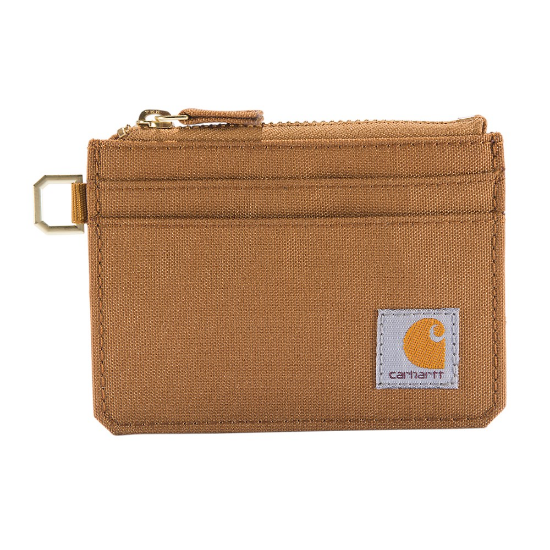 Afbeeldingen van CARHARTT Pasjeshouder met rits dames 801977 bruin onesize