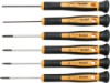 Afbeeldingen van IRONSIDE Precisieschroevendraaierset TX+HEX 6x