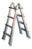 Afbeeldingen van WAKU Telescopische vouwladder